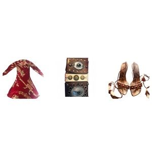 Matching Geisha dress, belt and shoes